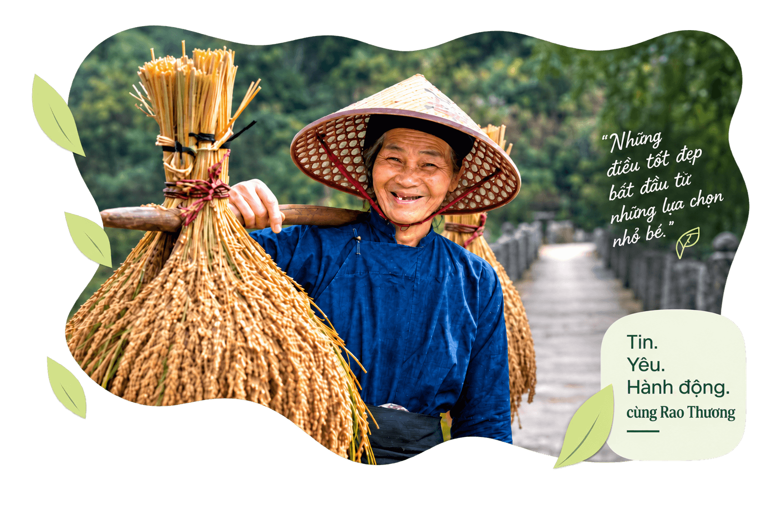 Người nông dân Việt Nam cùng thông điệp về lựa chọn tạo tác động